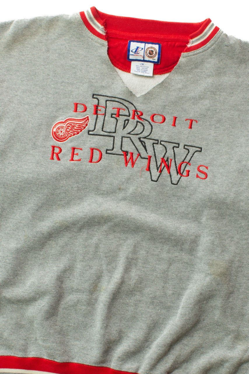 Vintage Altered Detroit Red Wings Sweatshirt (1990s)