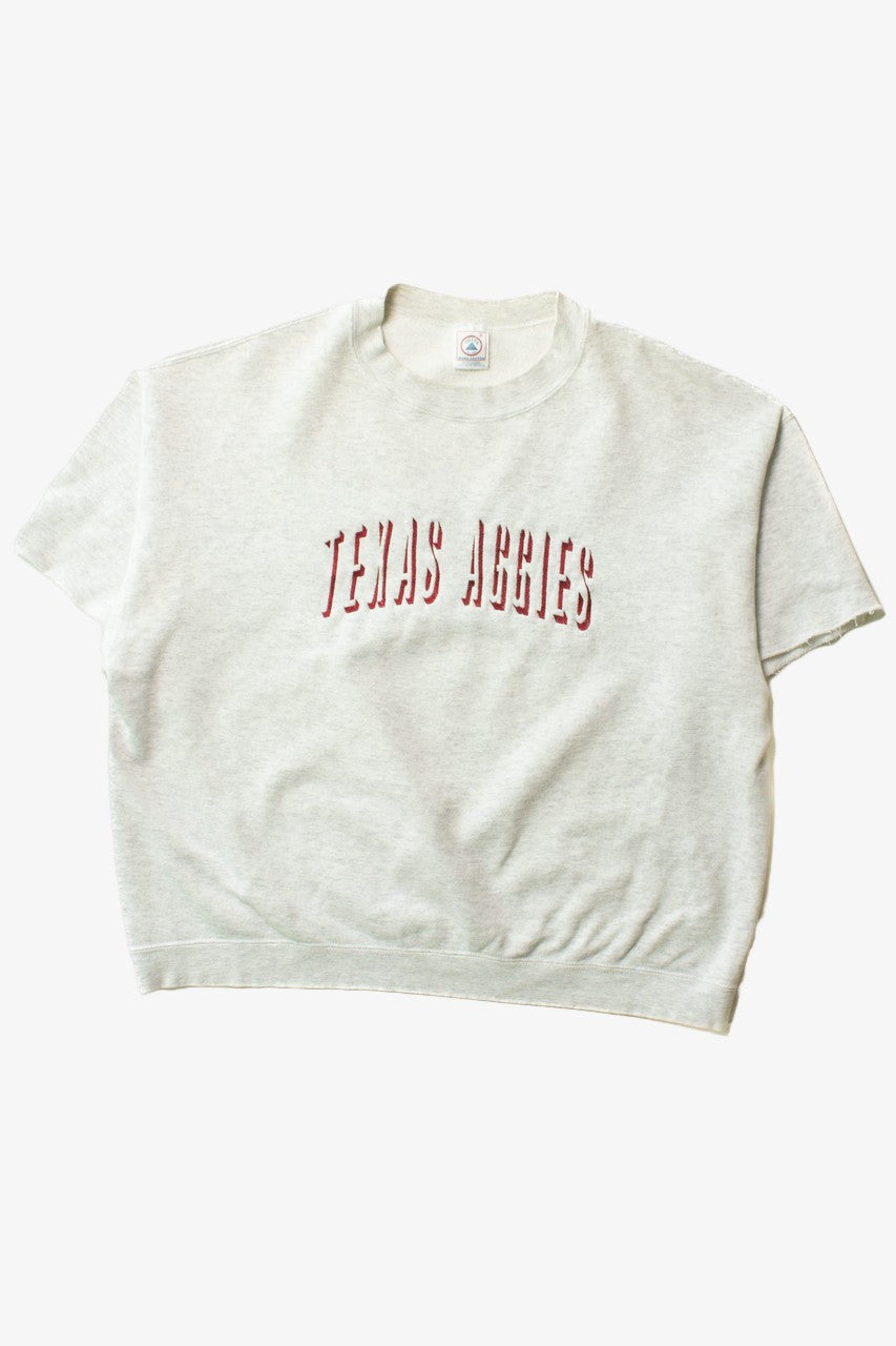 Vintage Texas Aggies Cutoff Sweatshirt (1990s)