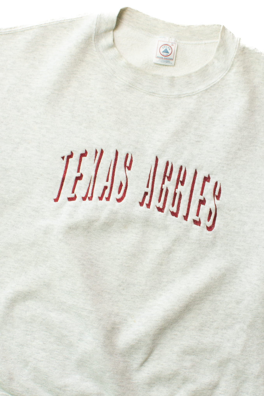 Vintage Texas Aggies Cutoff Sweatshirt (1990s)