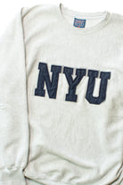 Vintage Distressed NYU Sweatshirt (1990s)