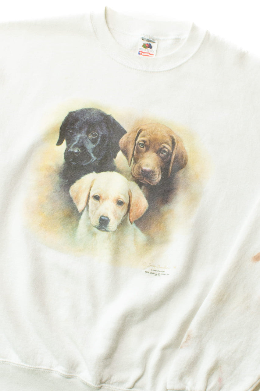 Vintage Three Pups Sweatshirt (1996)