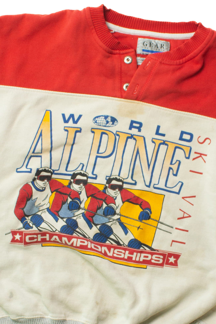 Vintage World Alpine Championships Sweatshirt (1990s)