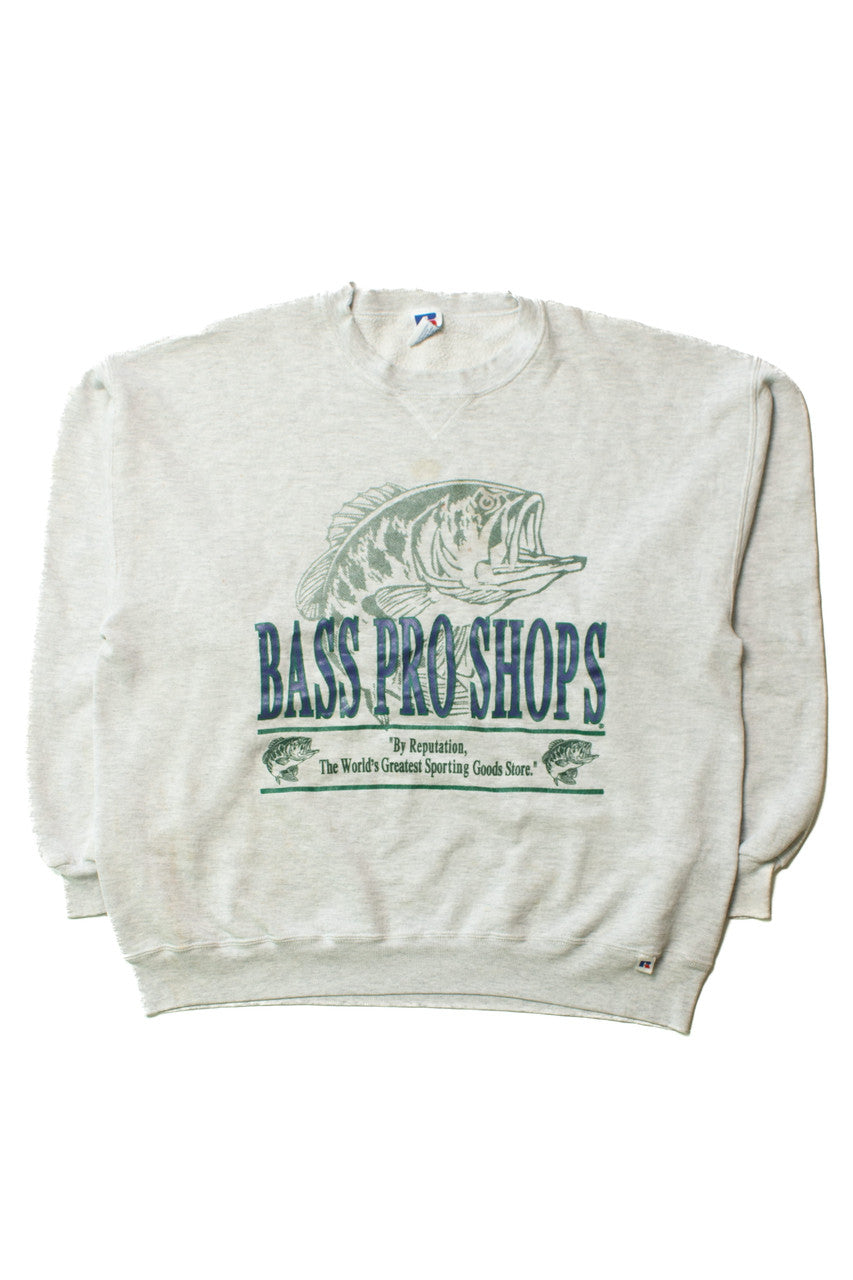 Vintage Bass Pro Shops Sweatshirt (1990s) 9506