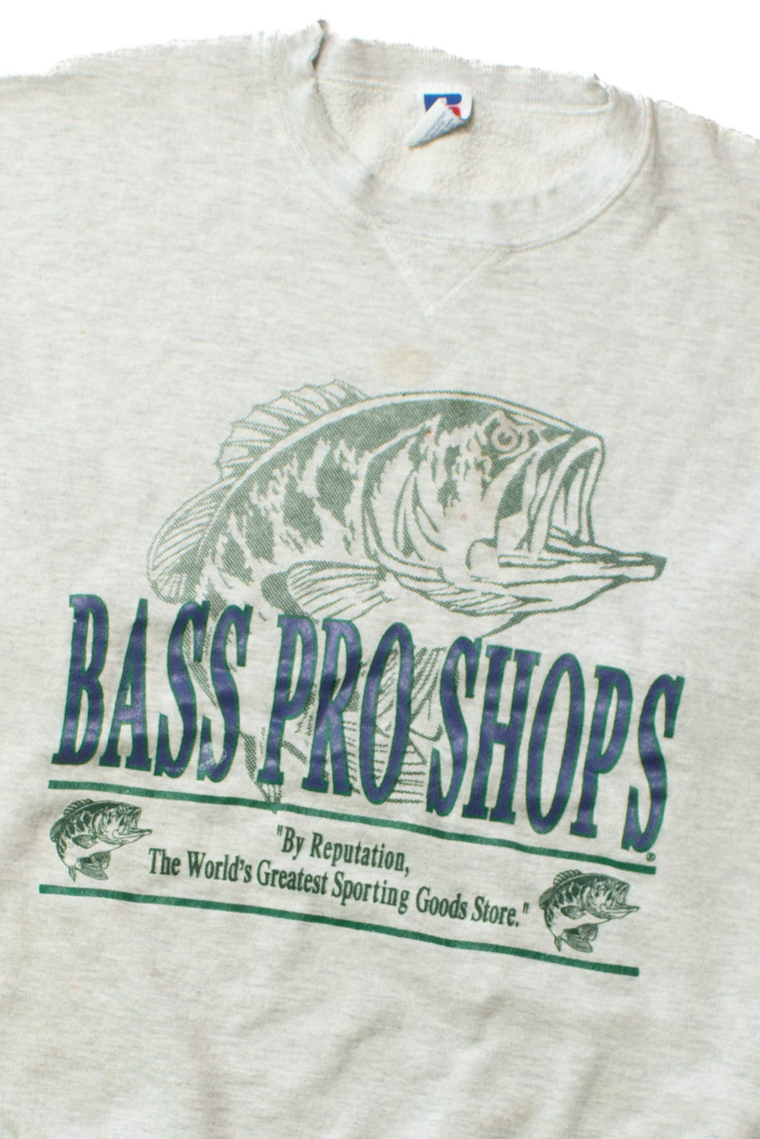 Vintage Bass Pro Shops Sweatshirt (1990s) 9506