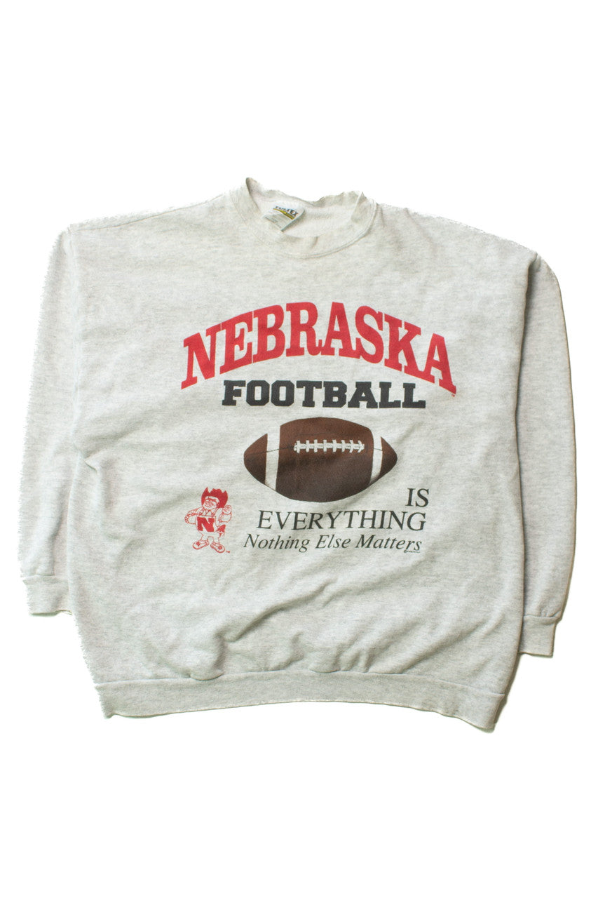 Vintage Nebraska Football Is Everything Sweatshirt (1990s)