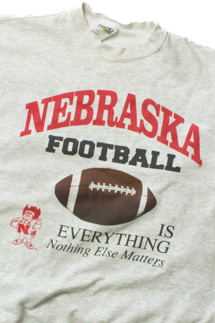 Vintage Nebraska Football Is Everything Sweatshirt (1990s)