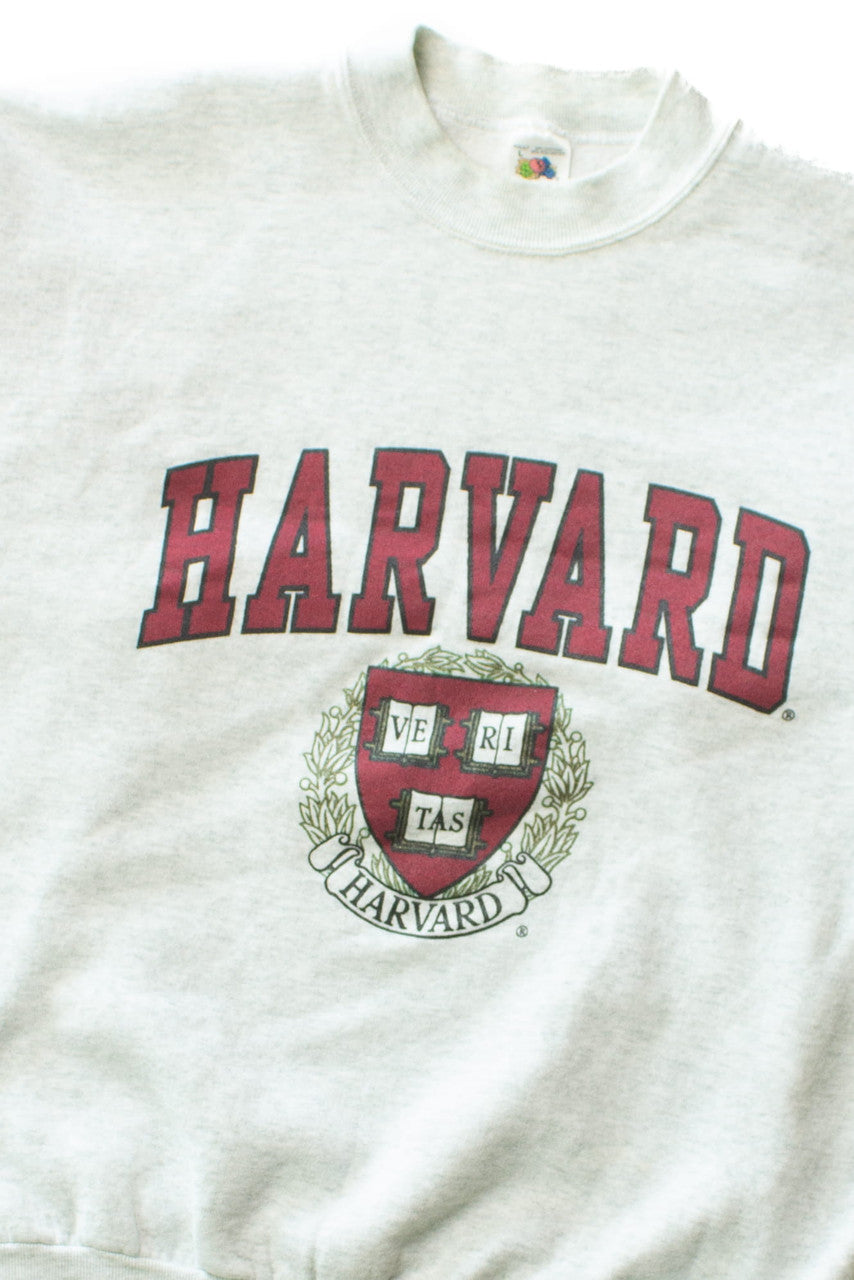 Vintage Harvard University Veritas Sweatshirt (1990s) 9518