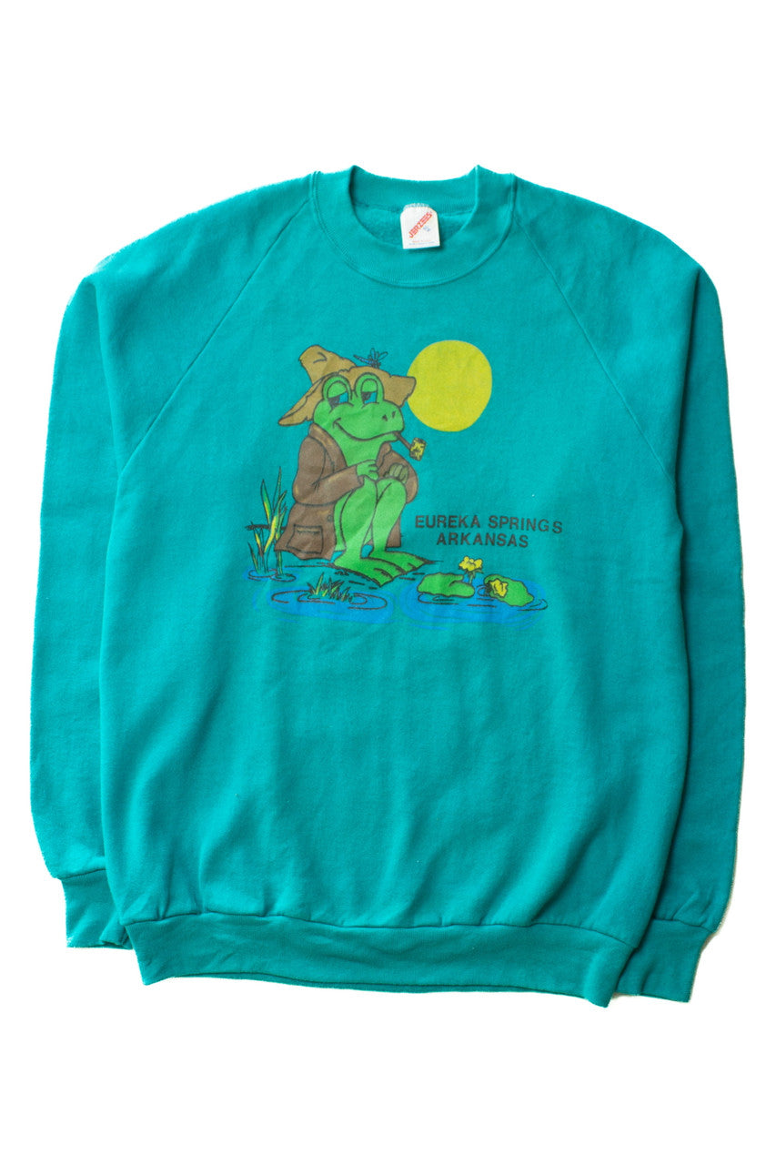 Vintage Eureka Springs Frog Sweatshirt (1990s)