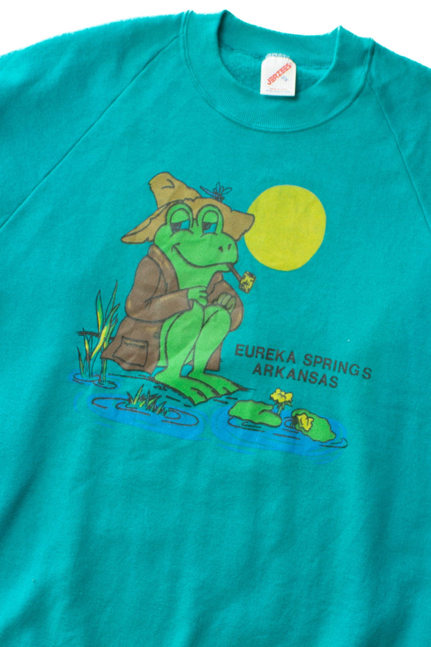 Vintage Eureka Springs Frog Sweatshirt (1990s)
