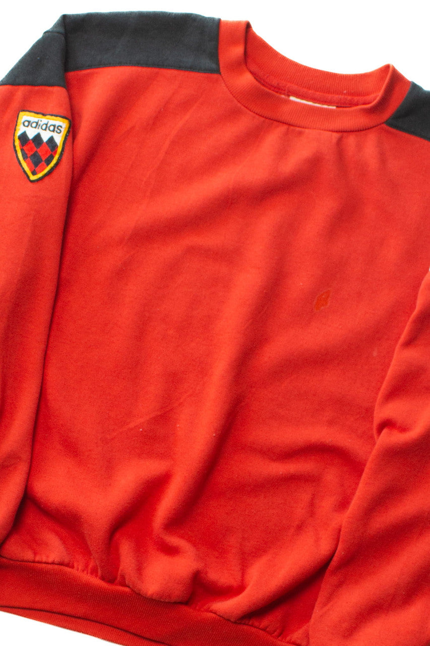 Vintage Adidas Shoulder Patches Sweatshirt (1990s)