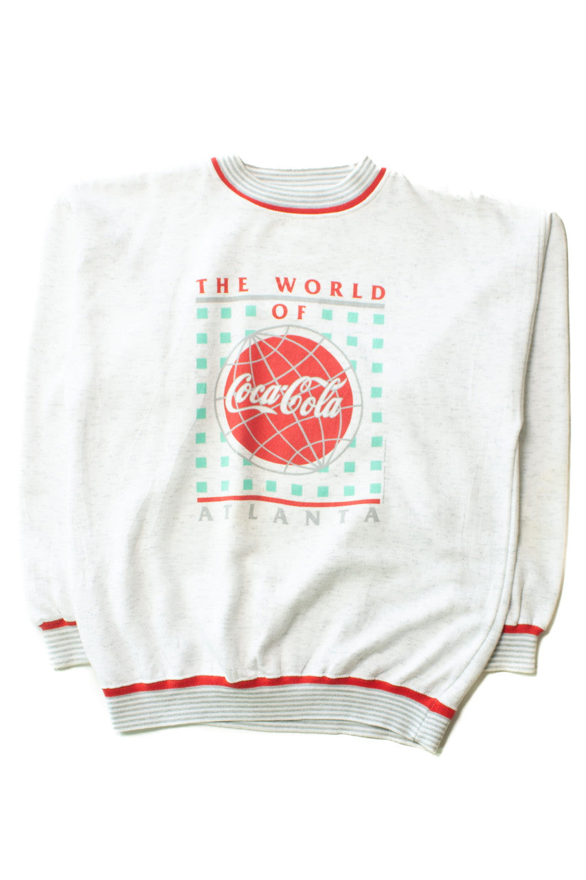 Vintage World Of Coca-Cola Atlanta Sweatshirt (1990s)