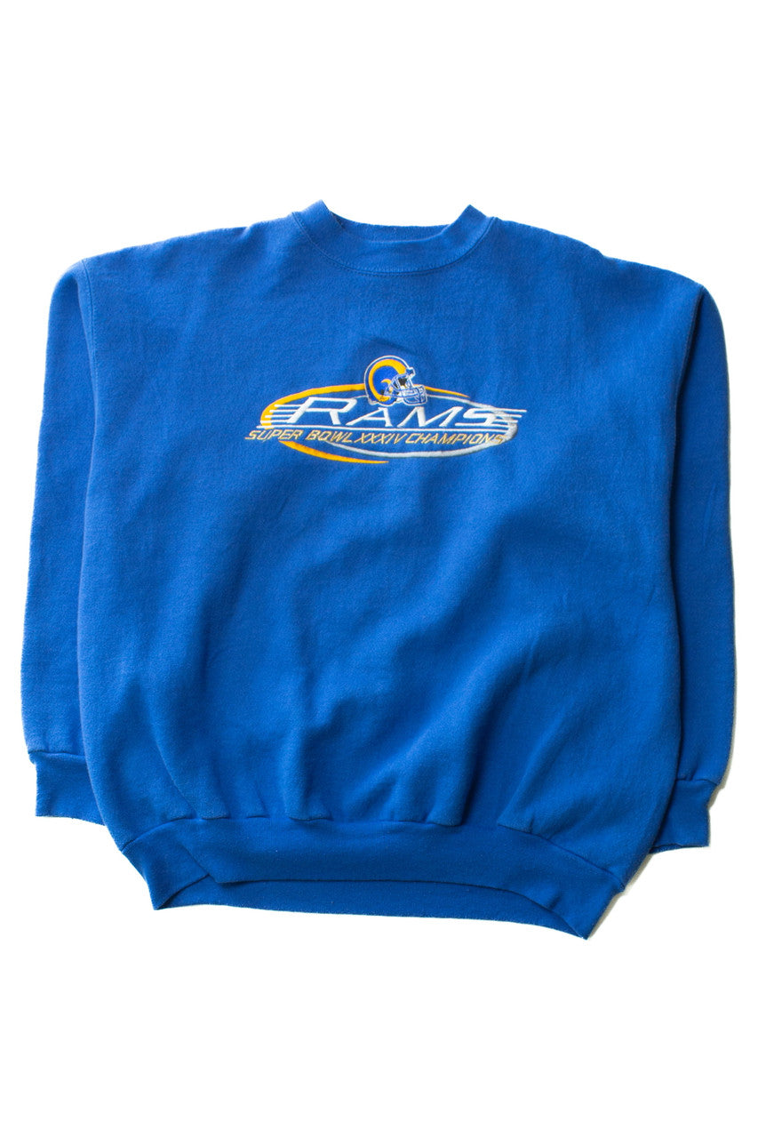 Vintage Rams Super Bowl XXXIV Champions Sweatshirt (2000)