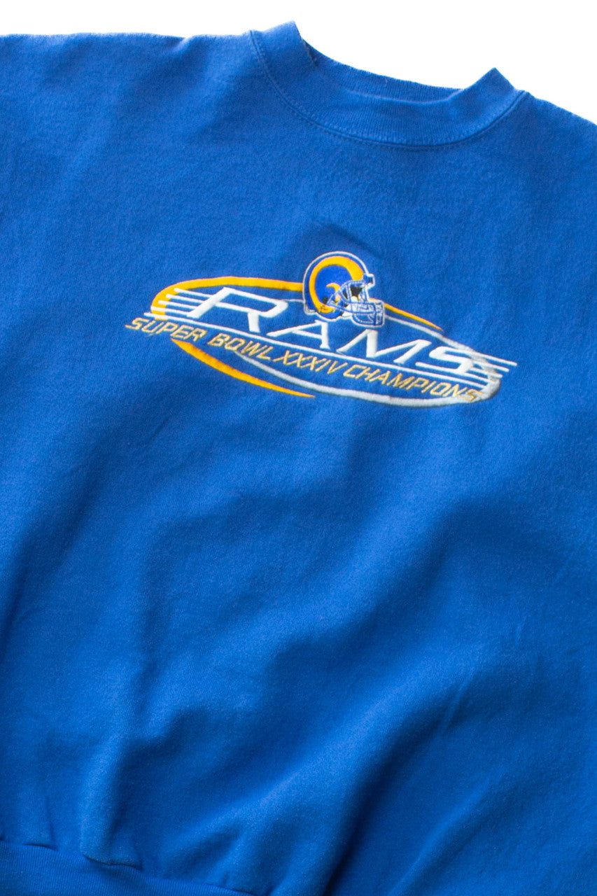 Vintage Rams Super Bowl XXXIV Champions Sweatshirt (2000)