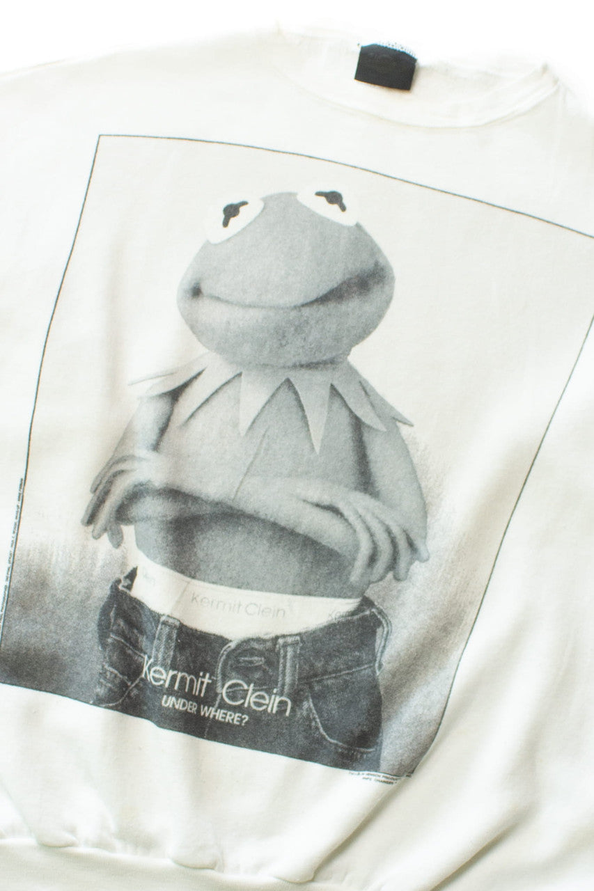 Vintage Kermit Clein Muppets Sweatshirt (1990s)