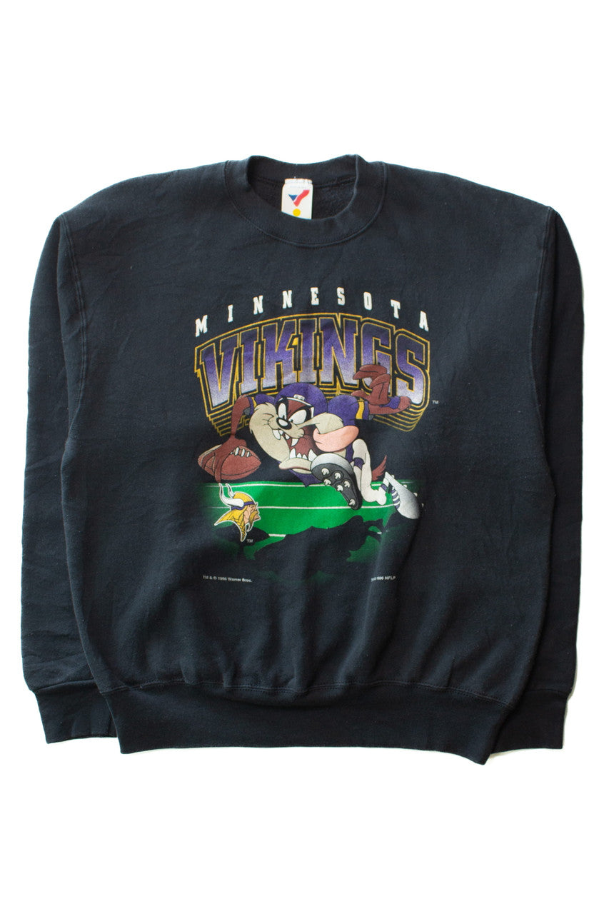 Vintage Minnesota Vikings Taz Sweatshirt (1996)