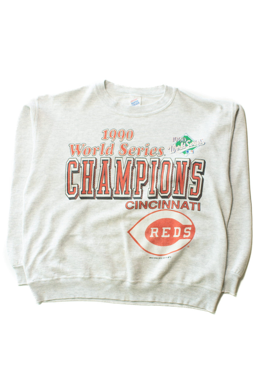 Vintage Cincinnati Reds World Series Champions Sweatshirt (1990)