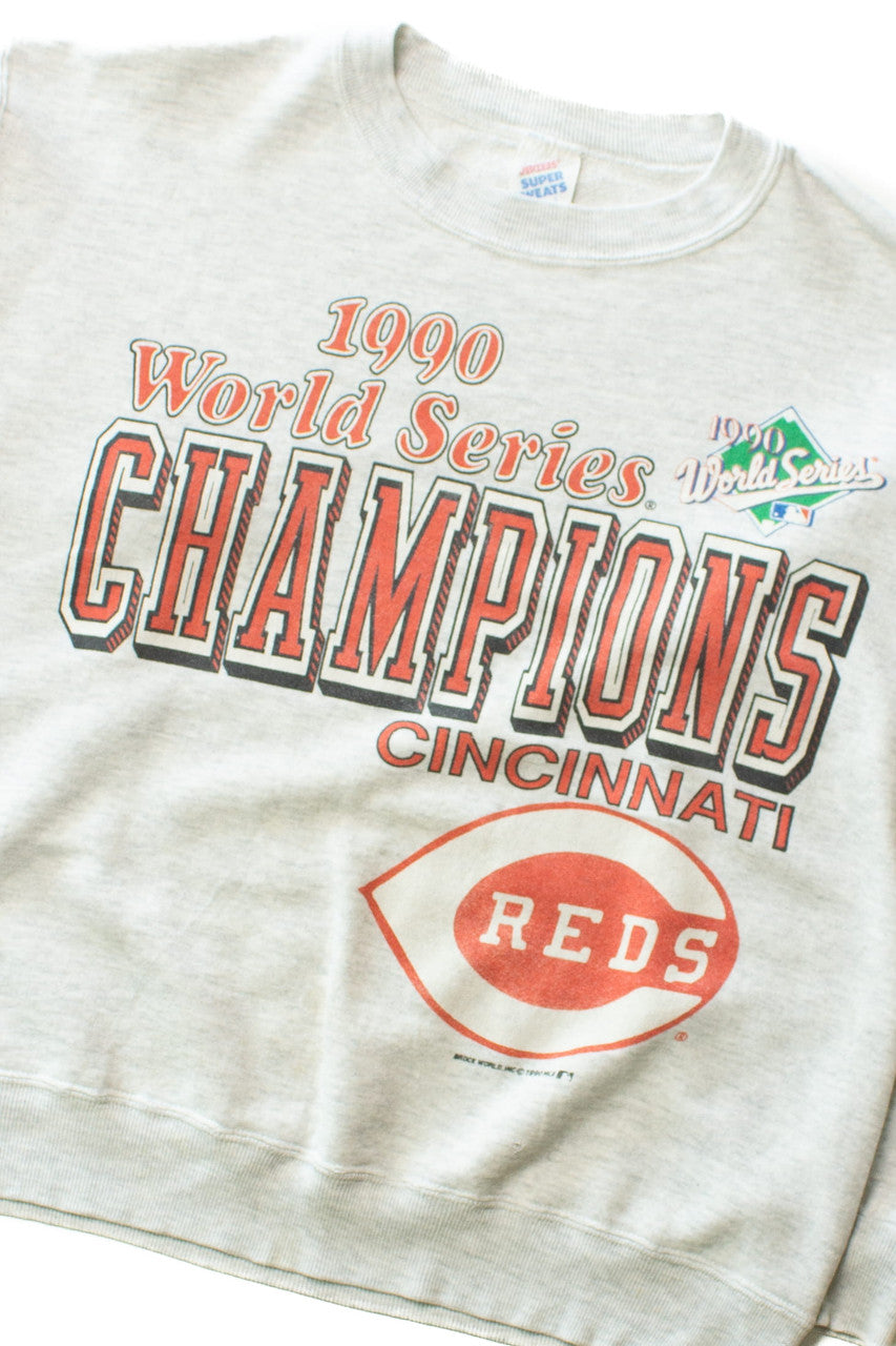 Vintage Cincinnati Reds World Series Champions Sweatshirt (1990)