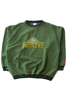 Vintage Knit Green Bay Packers Sweatshirt (1990s)