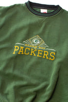 Vintage Knit Green Bay Packers Sweatshirt (1990s)
