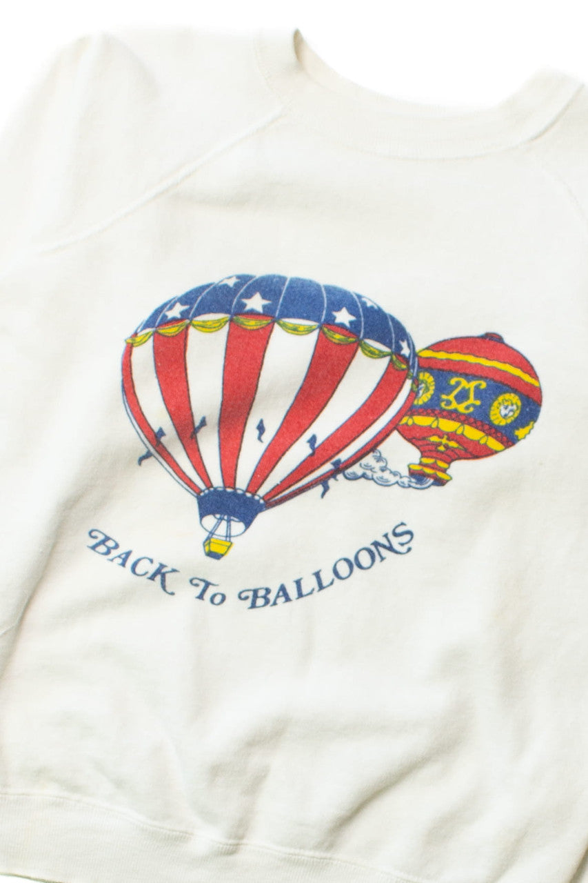 Vintage Back To Balloons Kid's Sweatshirt (1980s)