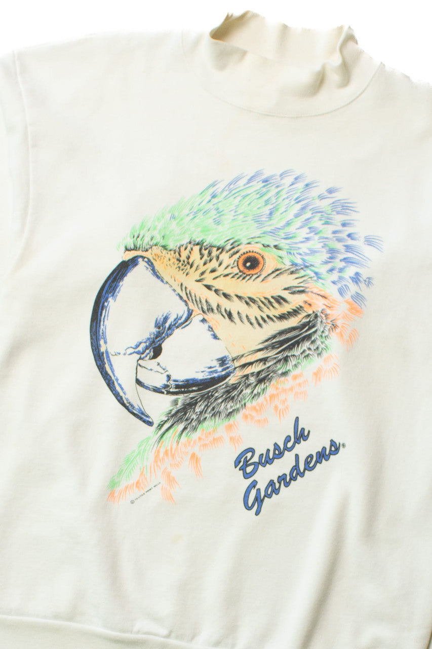 Vintage Busch Gardens Parrot Sweatshirt (1990s)