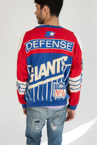 Vintage New York Giants Starter All Over Print Sweatshirt (1990s)