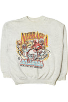 Vintage 1995 Nebraska Football "National Champions Back To Back" Sweatshirt
