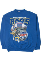 Vintage Rams Super Bowl XXXIV 2000 Kurt Warner Sweatshirt
