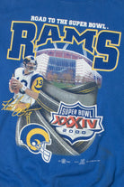 Vintage Rams Super Bowl XXXIV 2000 Kurt Warner Sweatshirt