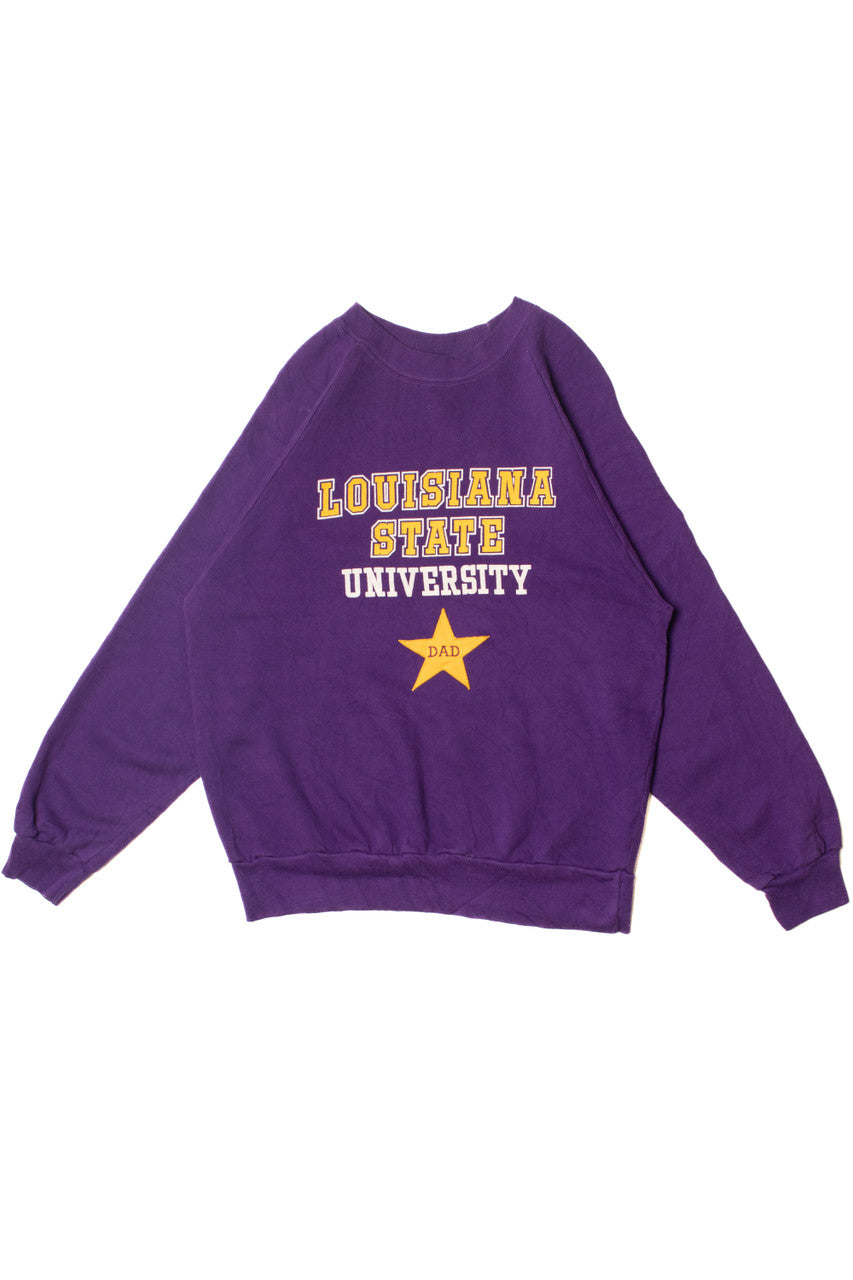 Vintage "Louisiana State University Dad" Sweatshirt