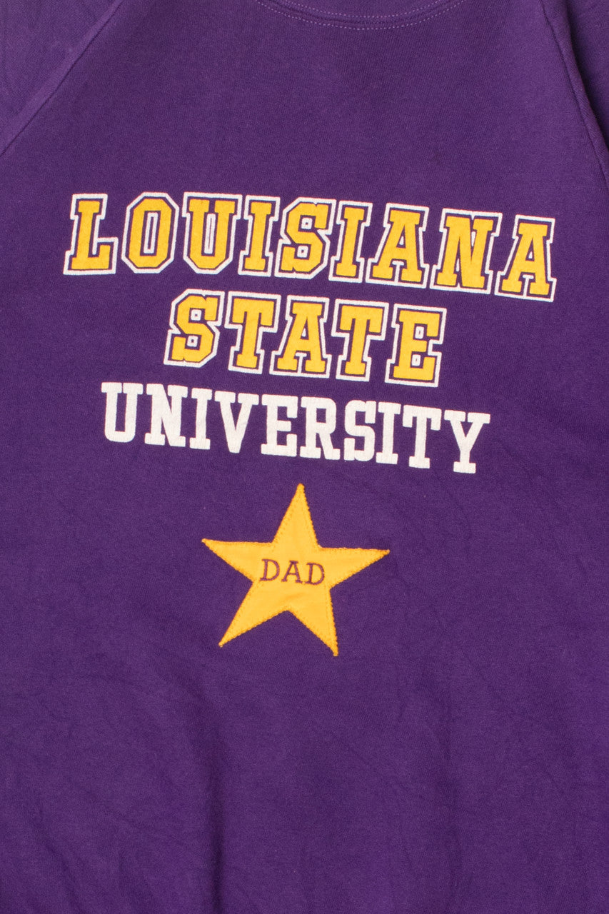 Vintage "Louisiana State University Dad" Sweatshirt