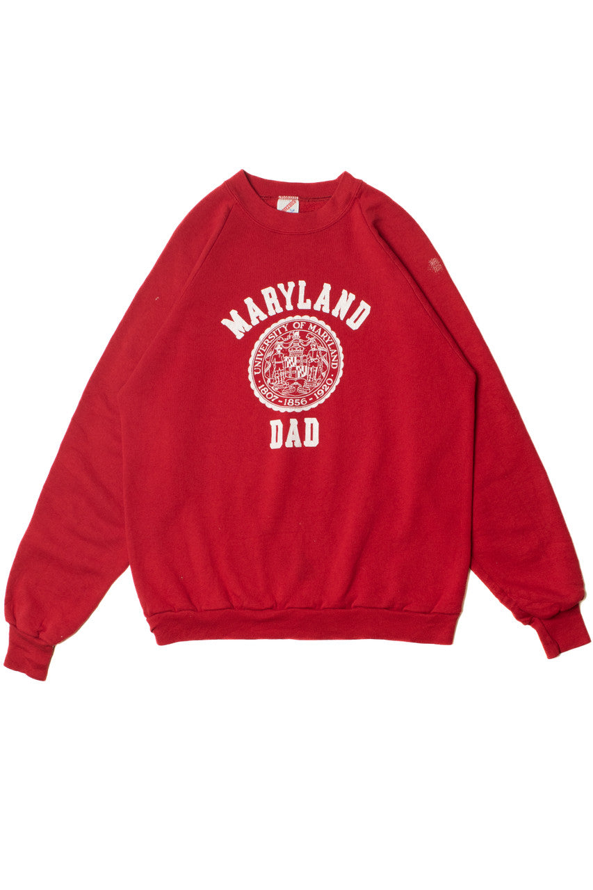 Vintage "Maryland Dad" University of Maryland Sweatshirt