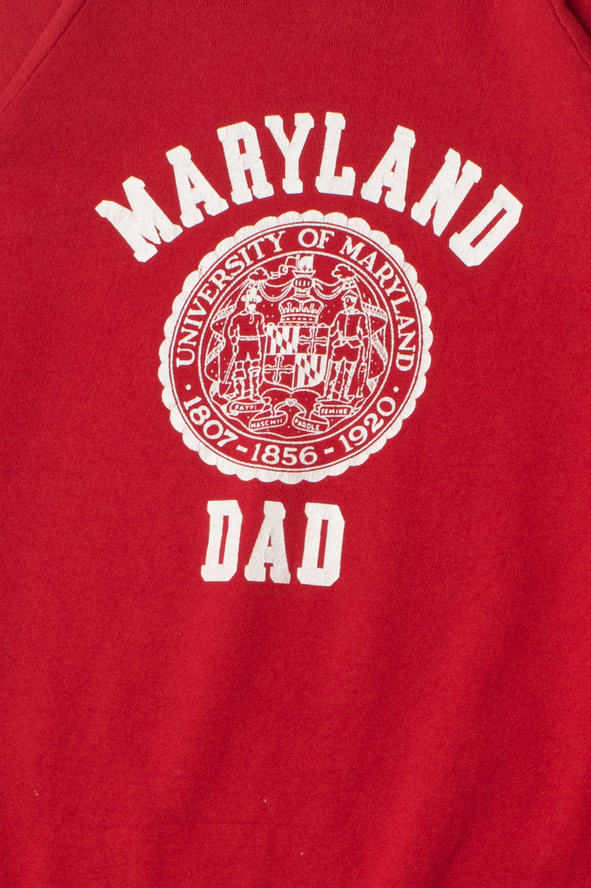 Vintage "Maryland Dad" University of Maryland Sweatshirt