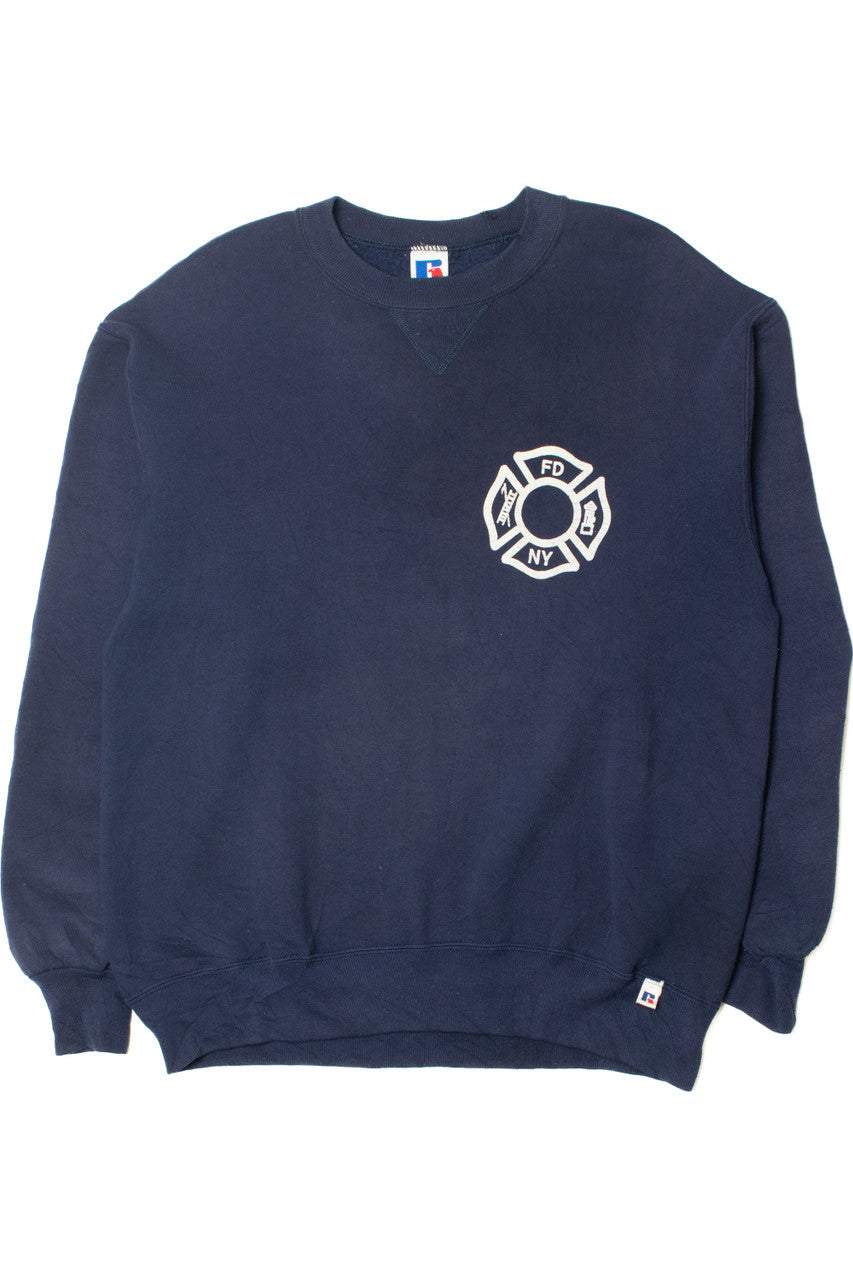Vintage FDNY "Engine 292" NYC Fire Department Sweatshirt