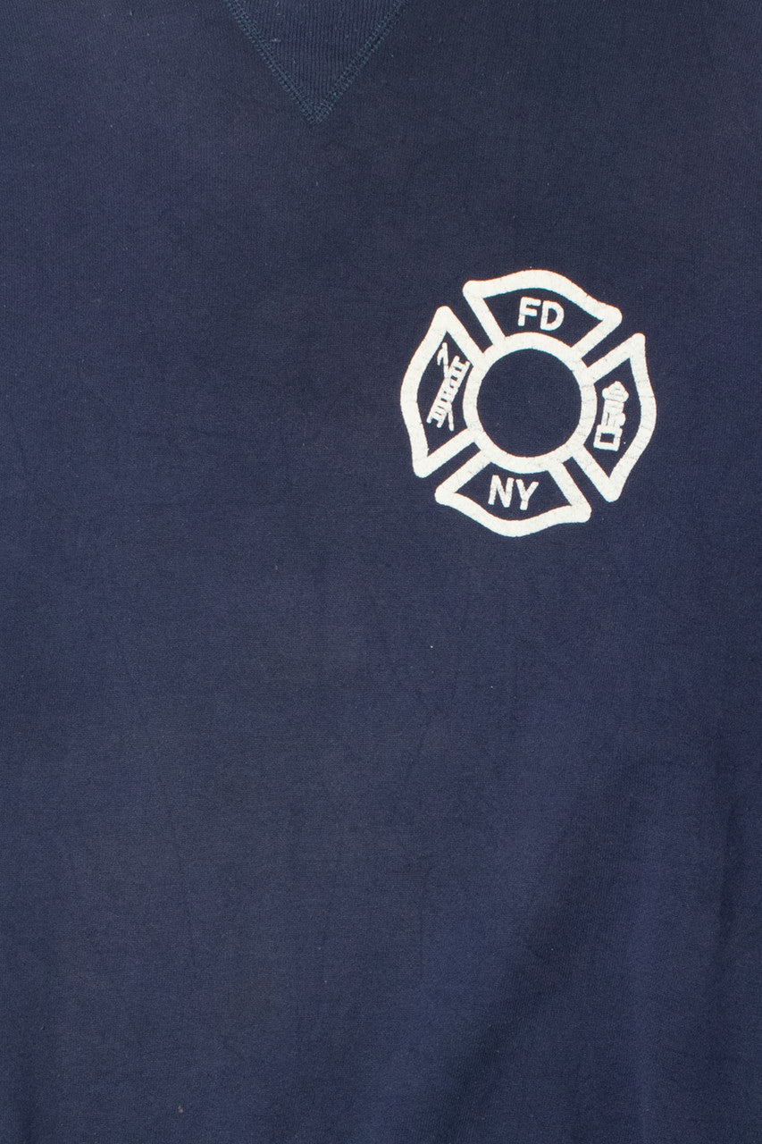 Vintage FDNY "Engine 292" NYC Fire Department Sweatshirt