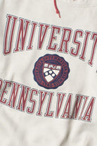 Vintage University Pennsylvania Drawstring Mock Neck Sweatshirt