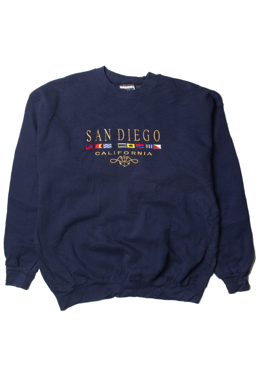 Vintage Nautical San Diego Sweatshirt