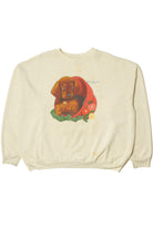 Vintage Puppy "Things Are Going To Pot" Sweatshirt (1980s)