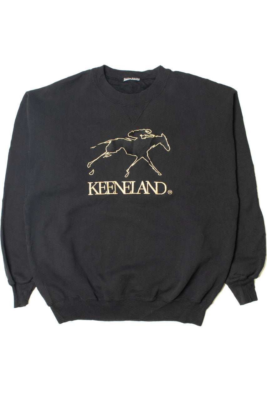 Vintage Embroidered Horse "Keeneland" Sweatshirt