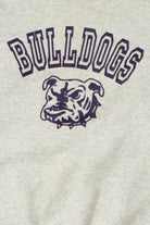 Vintage Purple "Bulldogs" Mascot Sweatshirt