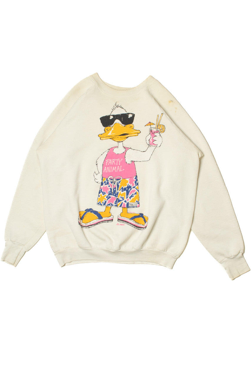Vintage "50 And Still A Hunk" Party Animal Sweatshirt