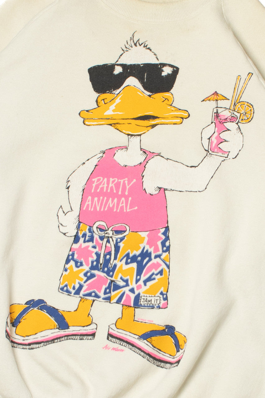 Vintage "50 And Still A Hunk" Party Animal Sweatshirt
