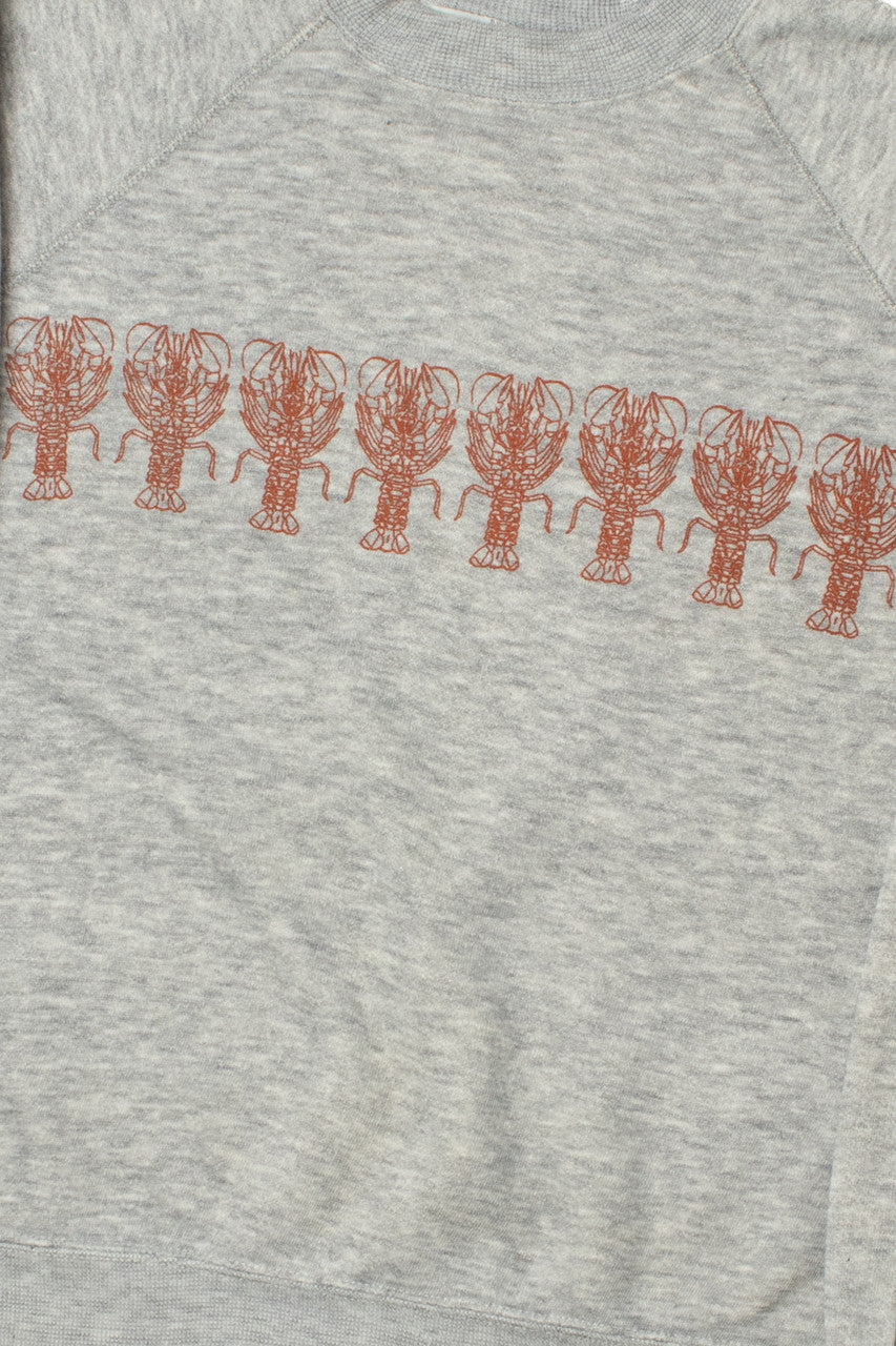 Vintage "Crawfish Lake" Washington Raglan Sweatshirt