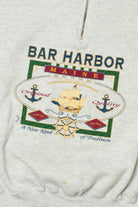 Vintage "Bar Harbor Maine" Quarter Zip Sweatshirt