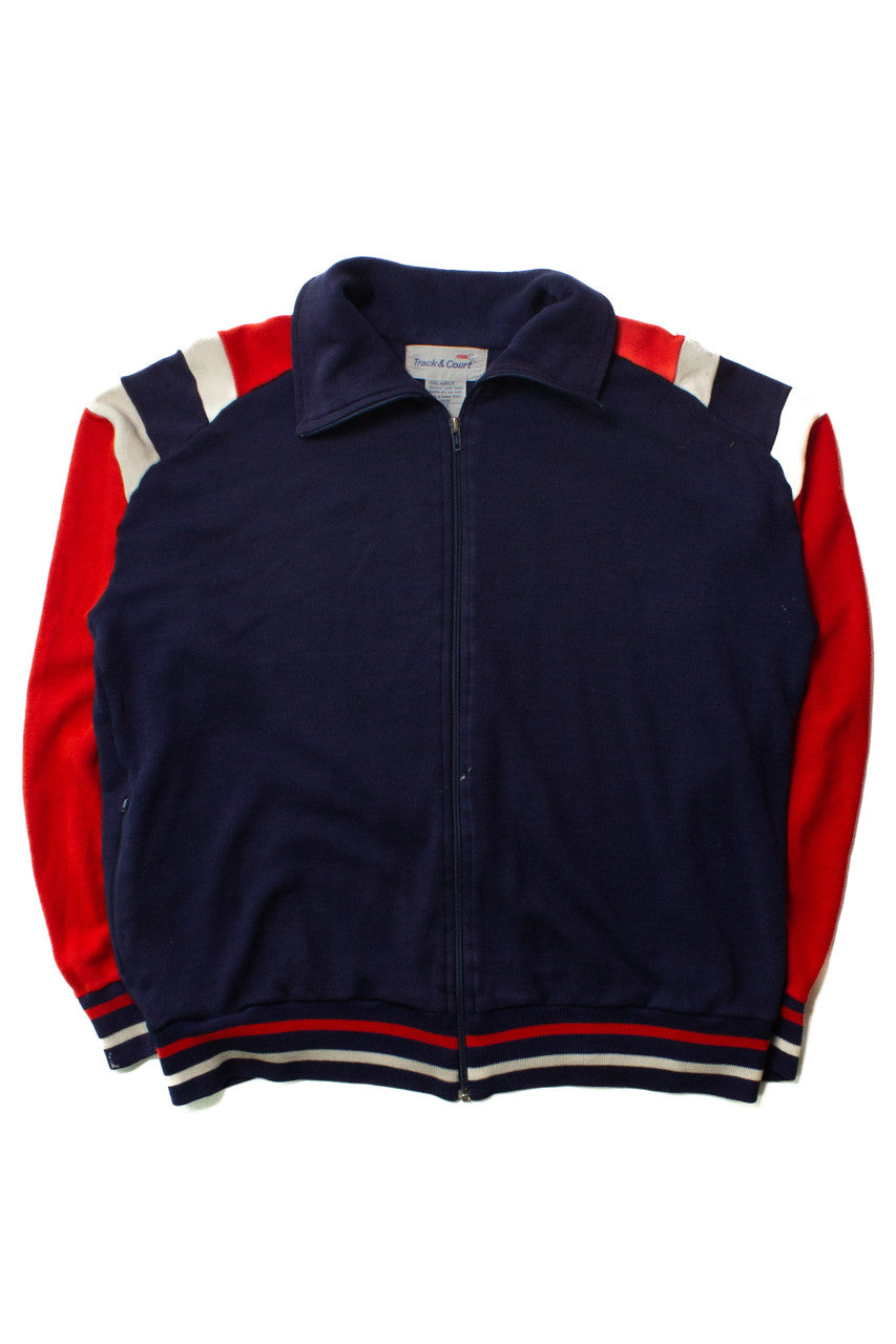 Vintage Track & Court Track Jacket (1980s)