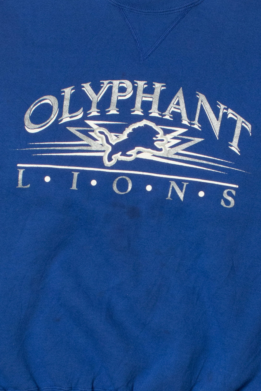 Vintage Olyphant Lions Russell Athletic Sweatshirt 96722