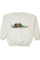 Vintage Cumbres & Toltec Scenic Railroad Front/Back Print Sweatshirt