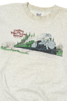 Vintage Cumbres & Toltec Scenic Railroad Front/Back Print Sweatshirt