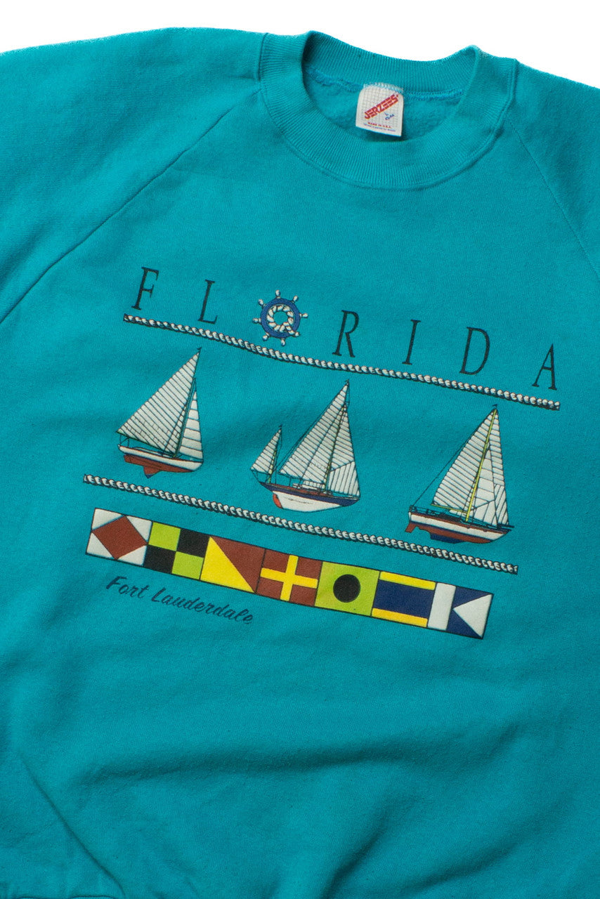 Vintage Fort Lauderdale Florida Sweatshirt (1990s)
