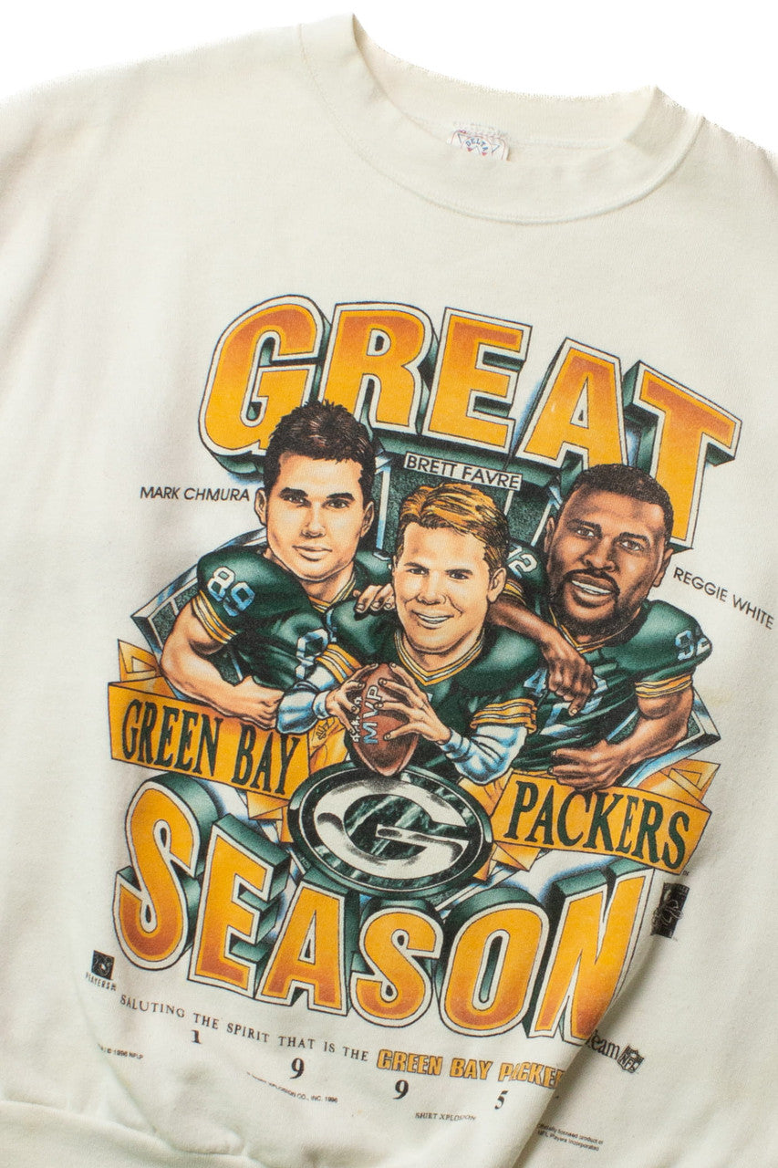 Vintage Green Bay Packers Great Season Sweatshirt (1996)